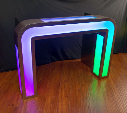 Illuminated DJ Table